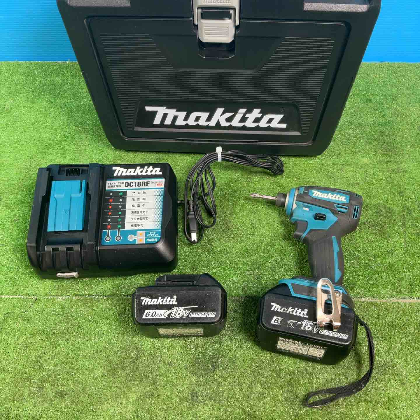 Makita DC18RF 電動ドライバー バッテリー2個付き マキタ 18V 充電式 