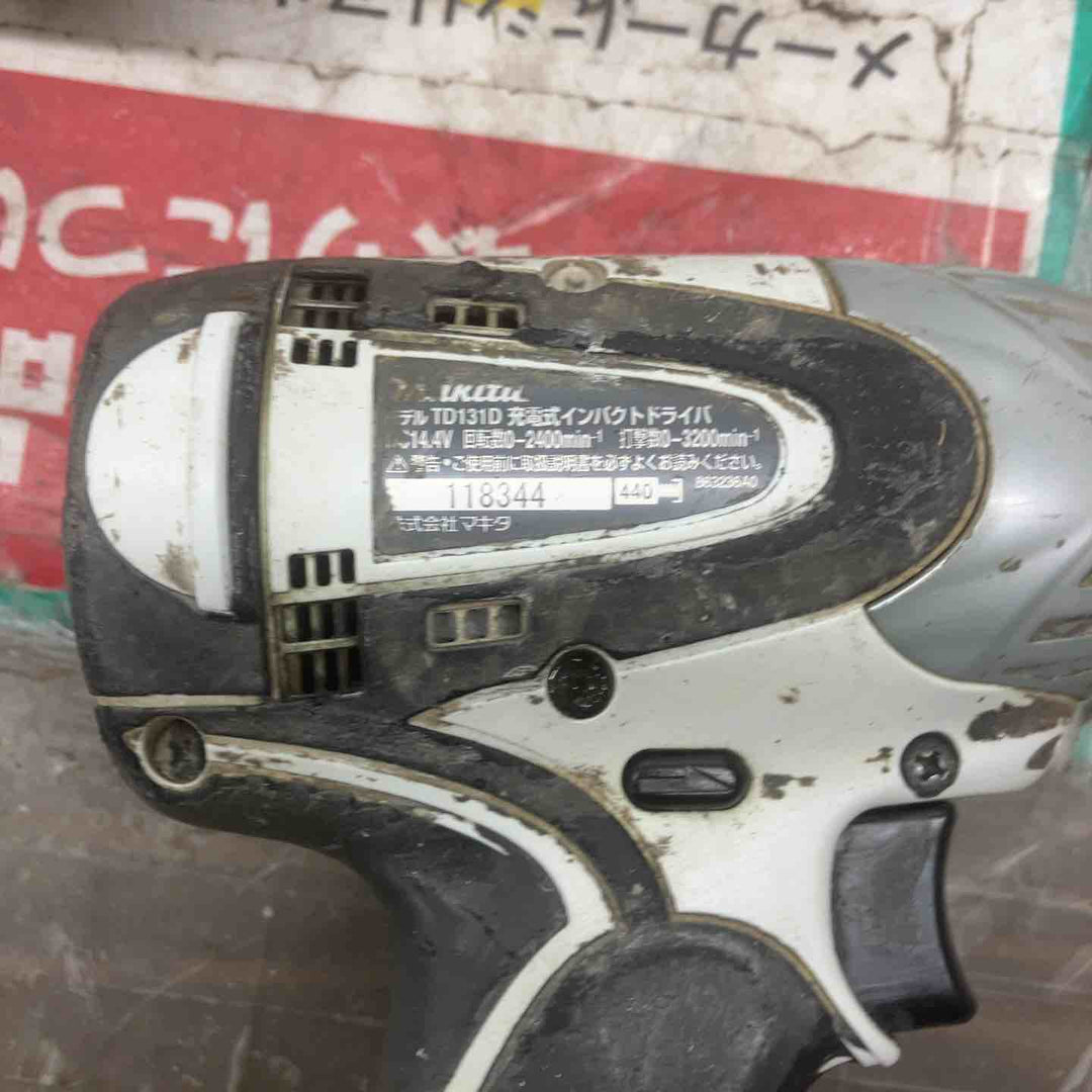★マキタ(makita) コードレスインパクトドライバー TD131DRFXW【戸田店】