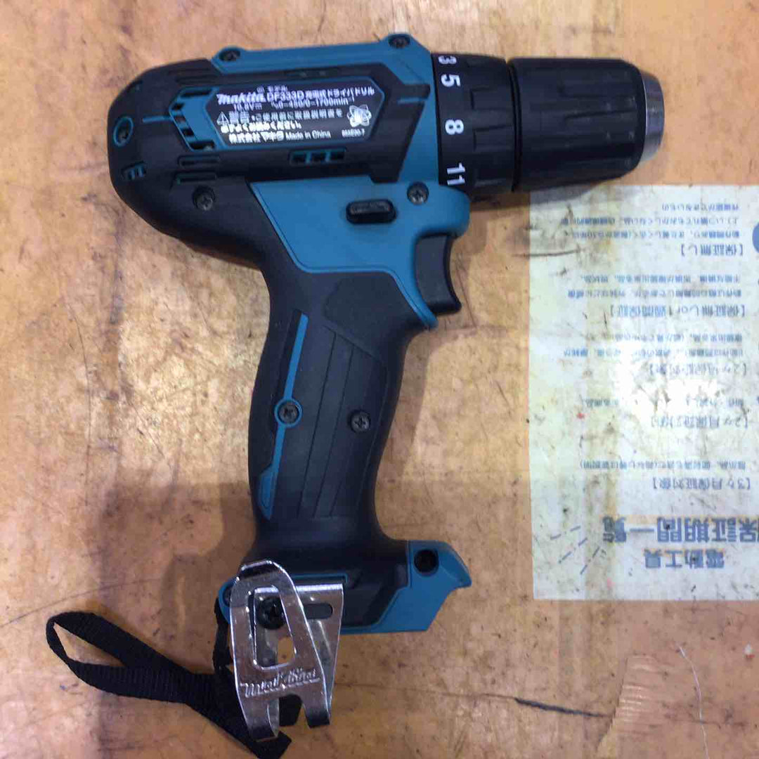 ★マキタ(makita) コードレスドリルドライバー DF333DZ【町田店】