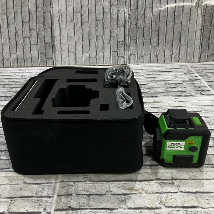 〇KDS コンパクトグリーンレーザー墨出し器 ATL-CX10RG【川口店】
