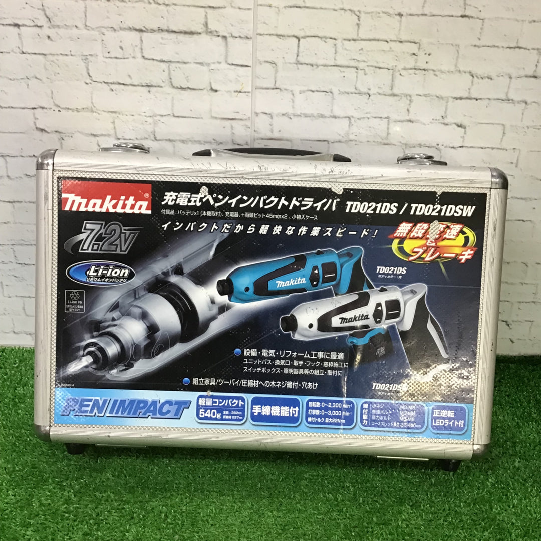 ☆マキタ(makita) コードレスペンインパクトドライバ TD021DSW【町田店】