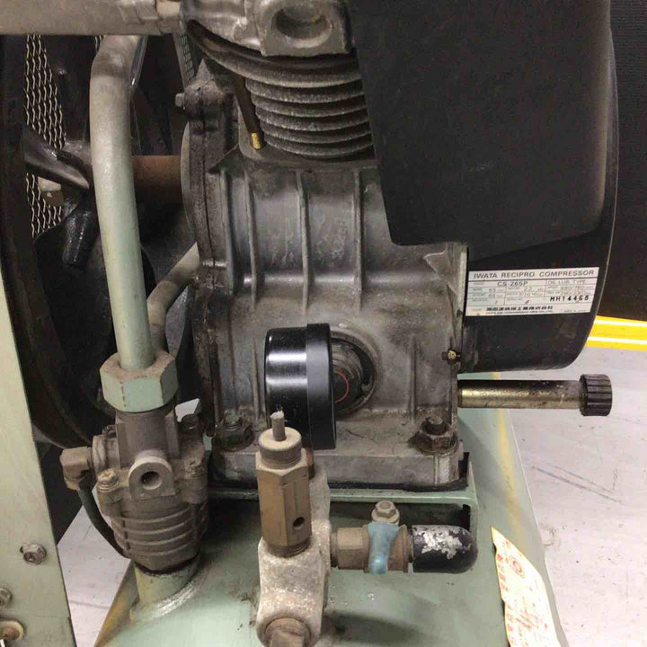 【店頭受取り限定】◇アネスト岩田(IWATA) レシプロコンプレッサー OCS-265P-1D 三相200V 2馬力【藤沢店】