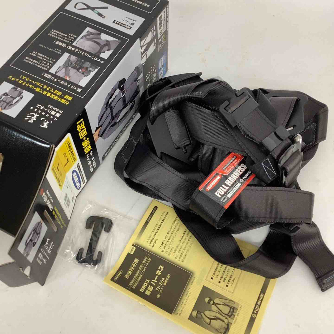 ◇ツヨロン 新規格 墜落制止用器具 クロカゲハーネス TH-504-OT-DG-L【狭山】