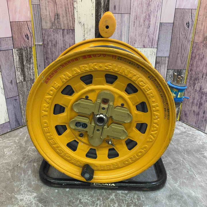 ◇ハタヤ(HATAYA) コードリール サンタイガーリール 30m 屋内用 温度センサー付 BG-301KXS【八潮店】