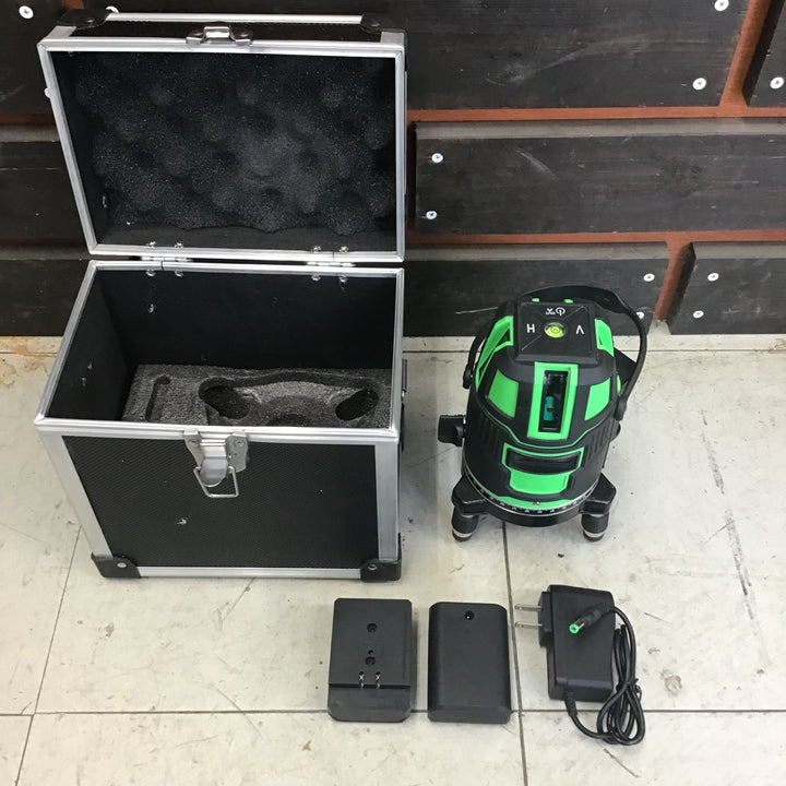 【現状品】 メーカー不明 グリーンレーザー墨出し器 【鴻巣店】