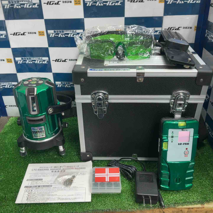 ◇テクノ販売 グリーンレーザー墨出し器 LTC-SSG600【草加店】