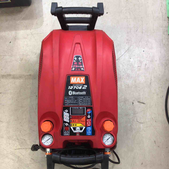 ★マックス(MAX) エアコンプレッサー AK-HH1270E2_レッド【町田店】