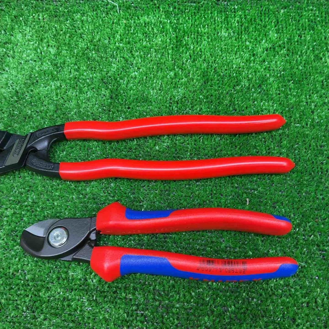 KNIPEX ミニクリッパー 250mm 7101250、ケーブルカッター 9512165、スーパーニッパー 125㎜ 7813125、ケーブルシザース 9505155 計4点セット【藤沢店】
