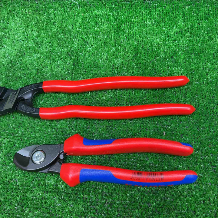 KNIPEX ミニクリッパー 250mm 7101250、ケーブルカッター 9512165、スーパーニッパー 125㎜ 7813125、ケーブルシザース 9505155 計4点セット【藤沢店】
