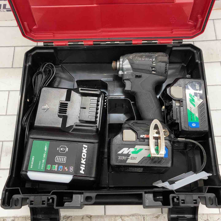 ★ハイコーキ(HIKOKI ※旧:日立工機) コードレスインパクトドライバー WH18DC(2XPB)【所沢店】
