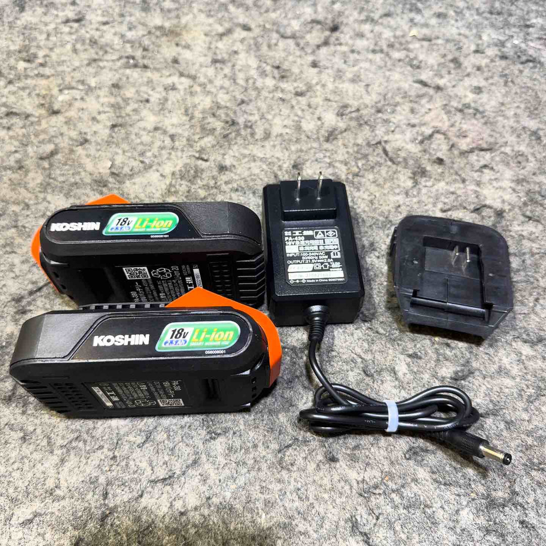 【美品中古】 工進 18V 充電式剪定はさみ PPD-1825 元箱なし 専用ポーチ付き スマートコーシン 最大25mm切断 【桶川店】