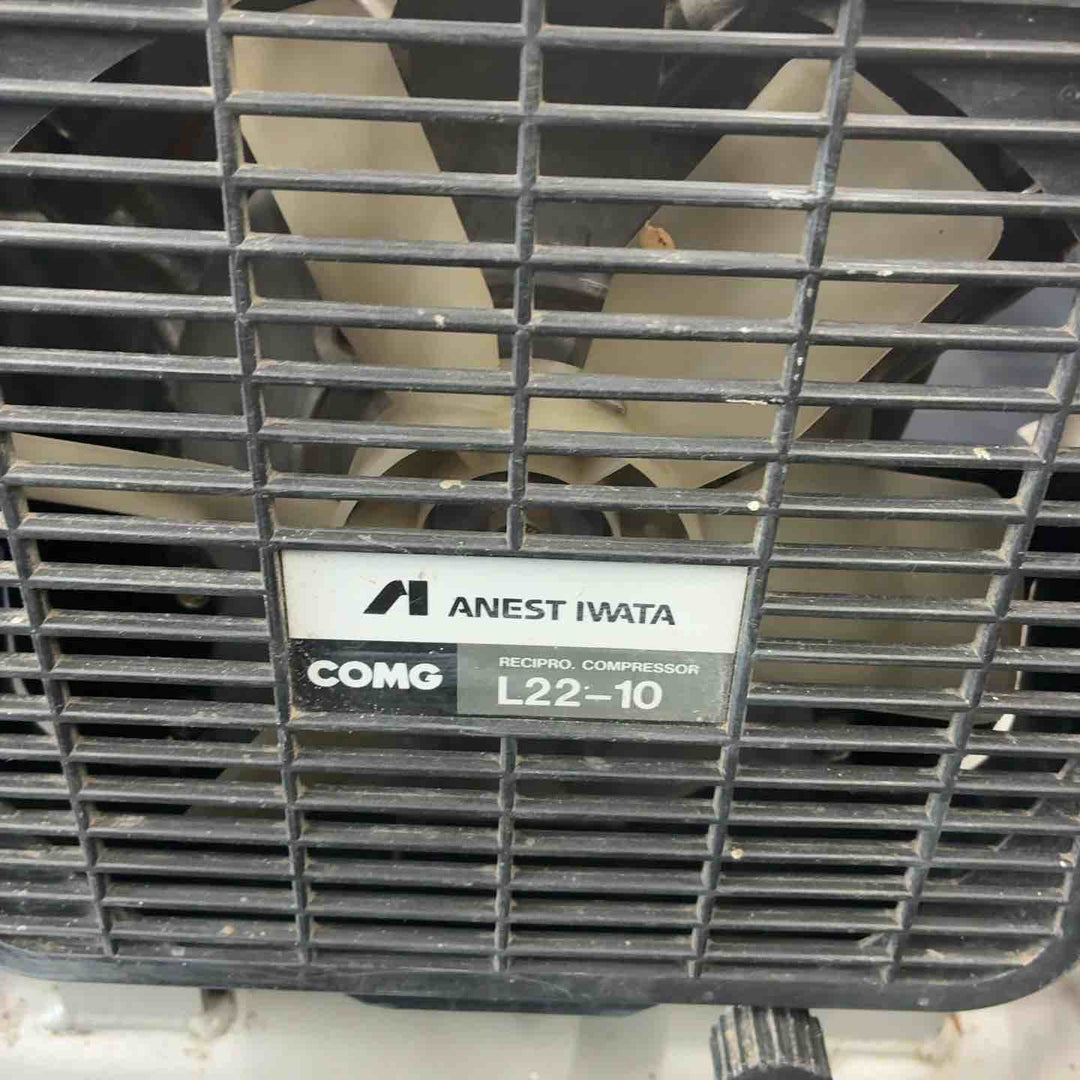 【中古品/店頭受取り限定】 アネスト岩田 (iwata) エンジンコンプレッサー L22-10 【藤沢店】