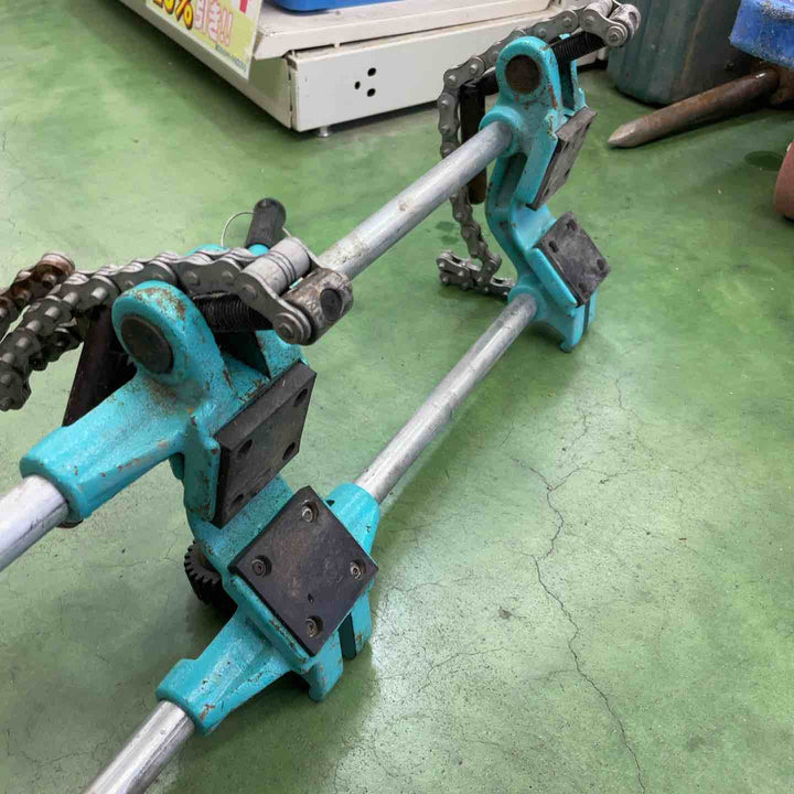 【※備考欄必読】松阪鉄工所 MCC 塩ビ管挿入機 150 PIS-150【桶川店】
