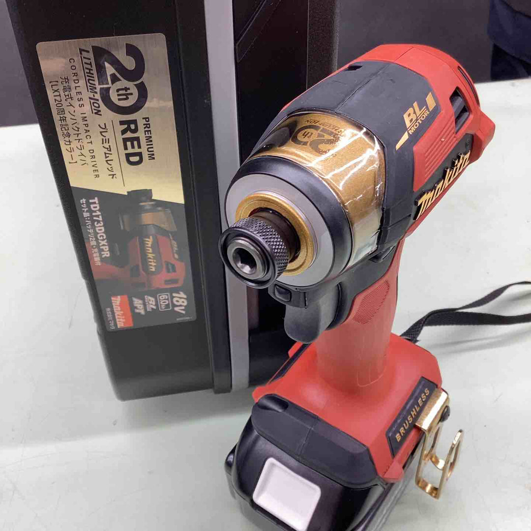 マキタ(makita) コードレスインパクトドライバー TD173DGXPR LXT20周年記念限定カラー プレミアムレッド 新発売 【越谷店】