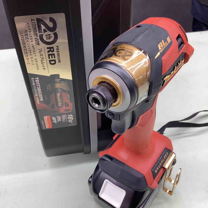 マキタ(makita) コードレスインパクトドライバー TD173DGXPR LXT20周年記念限定カラー プレミアムレッド 新発売 【越谷店】