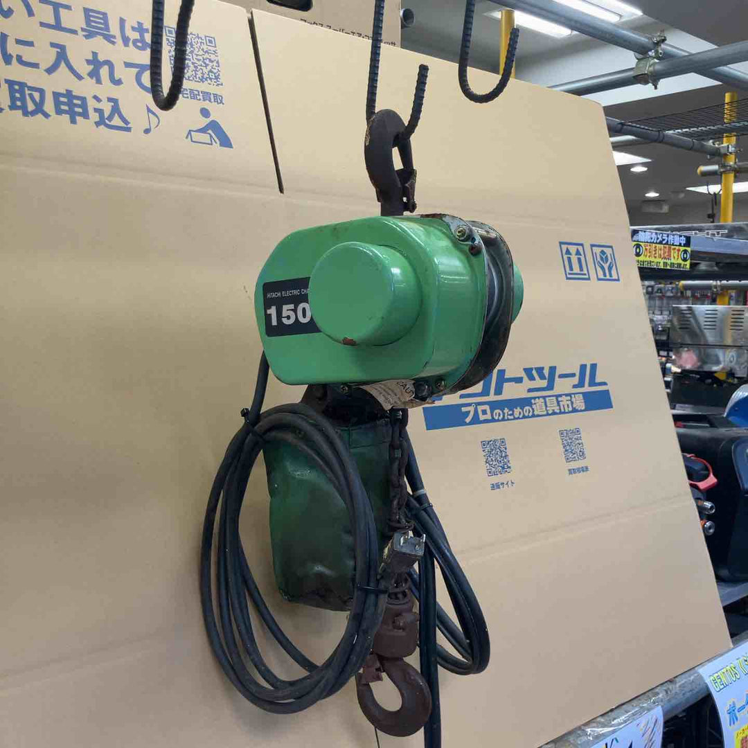 日立 電動ホイスト モートルブロック150kg 1/6E1【草加店】