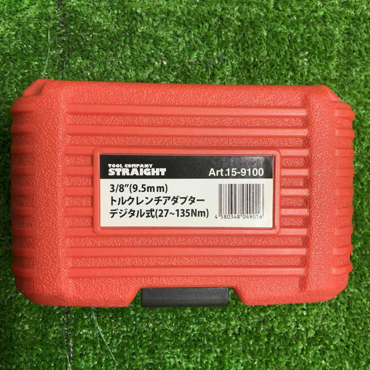 STRAIGHT ストレート トルクレンチアダプター デジタル式 3/8’’(9.5mm) Art. 15-9100【草加店】