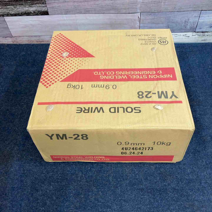 ◇ソリッドワイヤ 溶接ワイヤー  YM-28 0.9mm 10kg【八潮店】