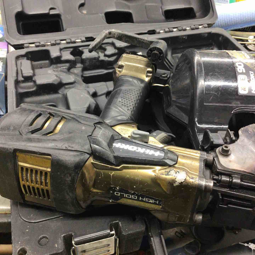 ★ハイコーキ(HIKOKI ※旧:日立工機) 高圧エア釘打ち機 NV90HR2(S)【戸田店】