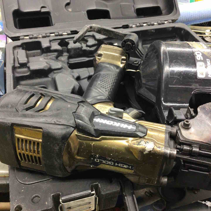 ★ハイコーキ(HIKOKI ※旧:日立工機) 高圧エア釘打ち機 NV90HR2(S)【戸田店】