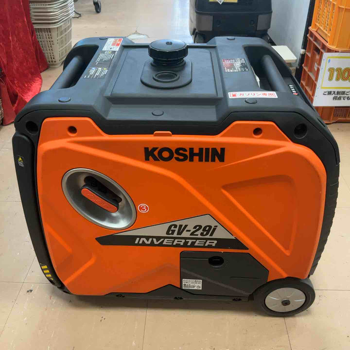 【店頭受取り限定】☆工進(KOSHIN) インバーター発電機 GV-29i【草加店】