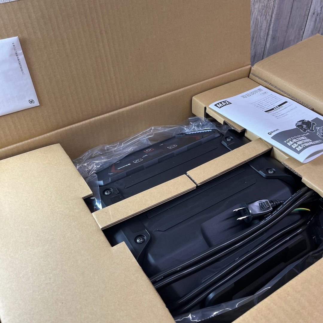 【未使用(店頭展示品)】★マックス(MAX) 高圧専用エアコンプレッサー AK-HH1310E2_ブラック【東大和店】
