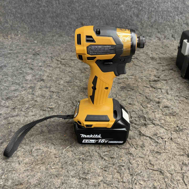 ☆マキタ(makita) コードレスインパクトドライバー TD173DGXPY LTX20周年限定色 プレミアムイエロー【鴻巣店】