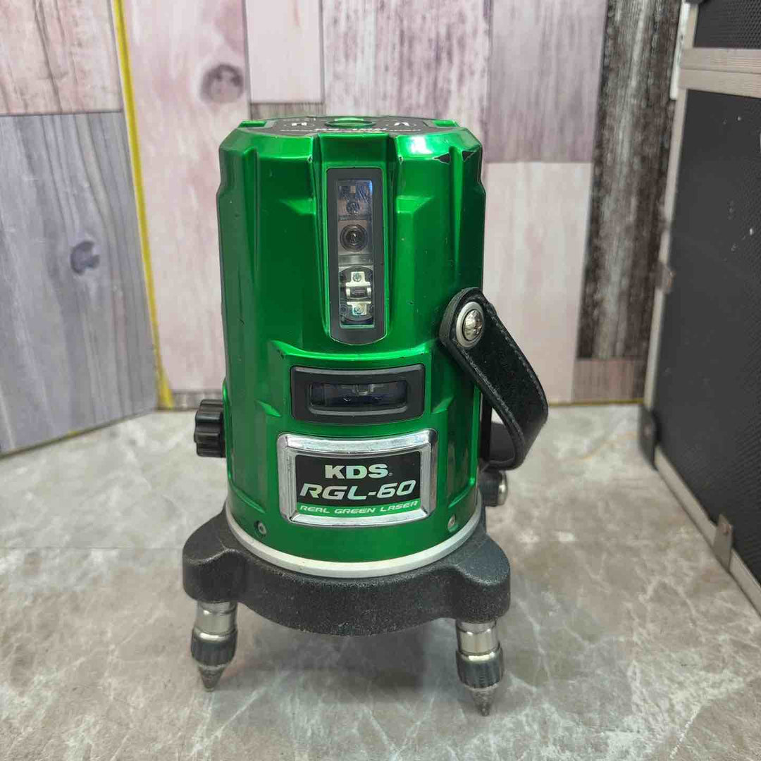 ◇KDS グリーンレーザー墨出し器 RGL-60  矩十字・横【八潮店】