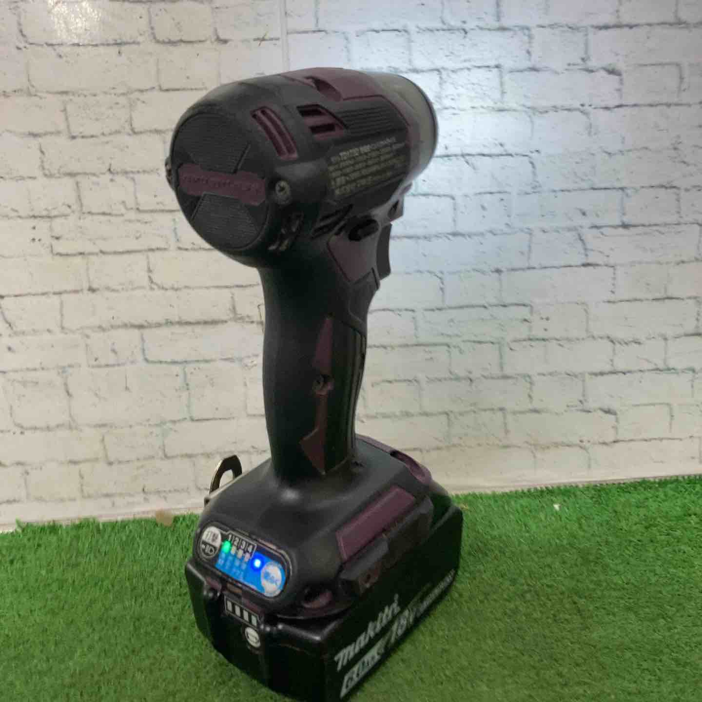 マキタ TD173DGXAP 充電式インパクトドライバー【野田愛宕店】【店頭取引限定】【中古】管理番号：ITQYIBFAJVIG マキタ インパクトドライバー TD173DGXAP 紫 の最新買取相場 | 工具の