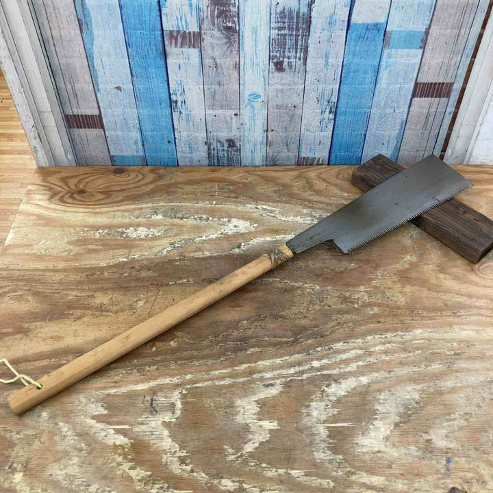 【中古品】　銘不明 片刃鋸 全長約930mm 和工具 大工道具 【柏店】