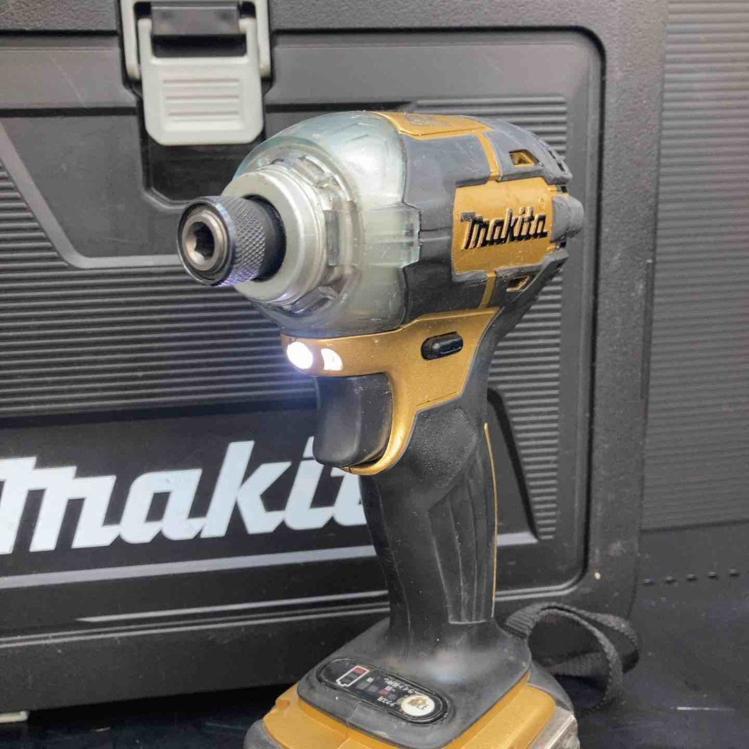 ◇マキタ(makita) コードレスインパクトドライバー 18V ゴールド TD148DSP1 (TD148DRTX) 100周年【川越店】