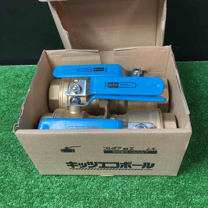 KITZ (キッツ) Zボールバルブ(600型) 50A （1箱4個入り）【岩槻店】