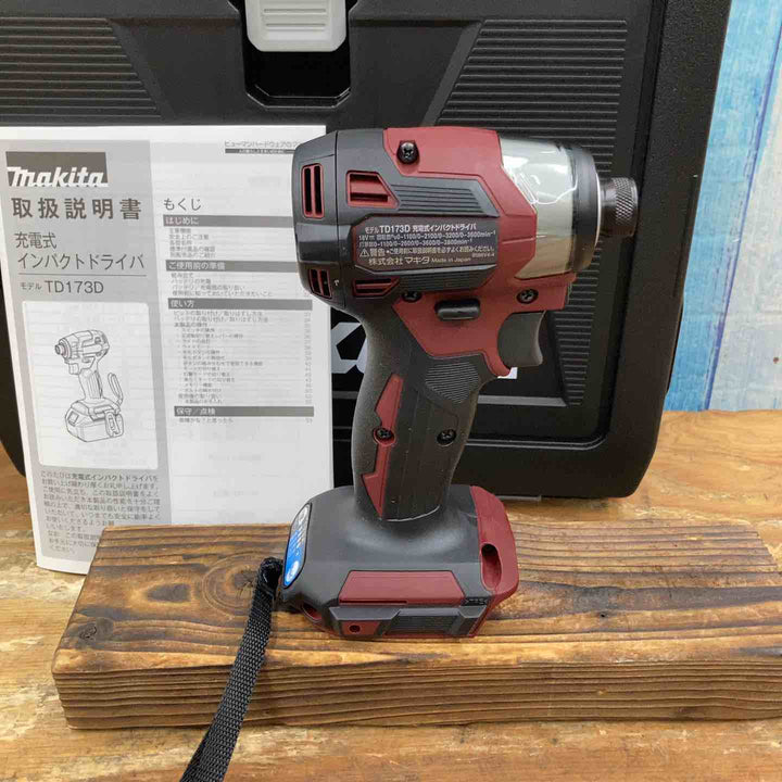 ★マキタ(makita) コードレスインパクトドライバー TD173DGXAR【柏店】