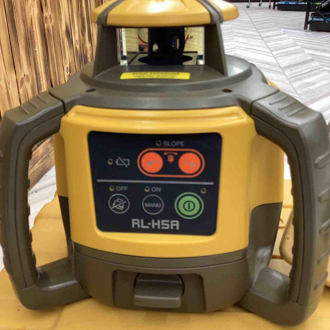 ★トプコン(TOPCON) ローテーティングレーザー RL-H5A 受光器の水平器欠品【越谷店】