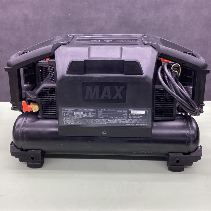 ★マックス(MAX) エアコンプレッサー AK-HH1310E_ブラック 高圧2口【越谷店】