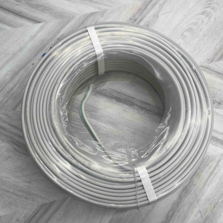 富士電線 E-VVF セパレートタイプ 2mm 2心+アース1.6mm 100m巻 E-VVF2C×2.0+アース1.6×100m【越谷店】