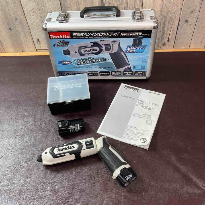 【中古品】 マキタ(makita) コードレスペンインパクトドライバー TD022DSHXW 【東大和店】