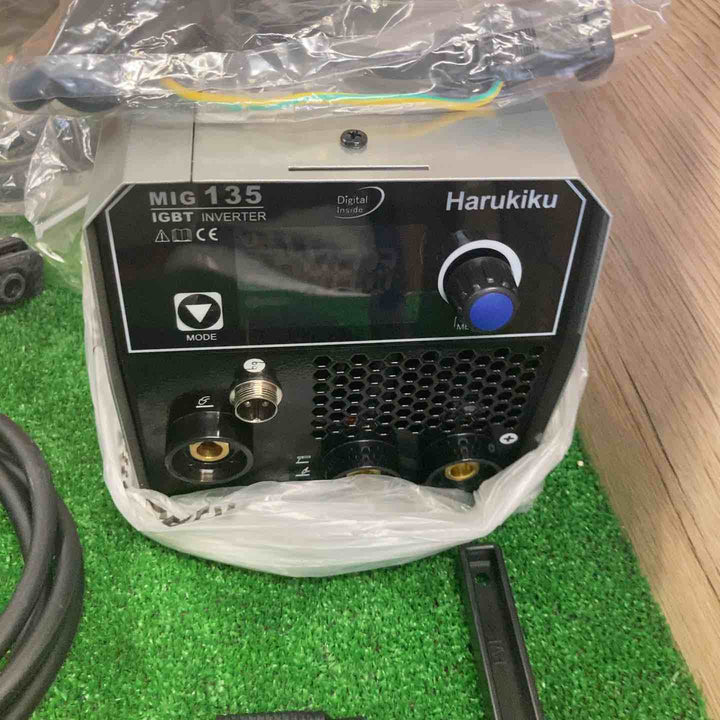 Harukiku ノンガス半自動溶接機 MIG135 100V 200V兼用 MIG135 130A出力【町田店】