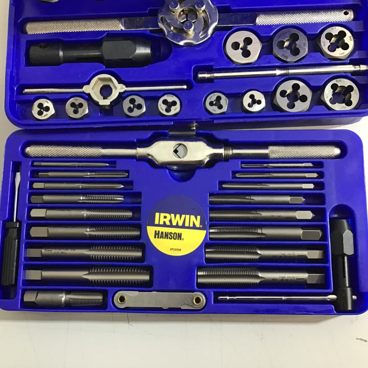 【美品】アーウィン IRWIN タップ&ダイスセット 41個入り 2P14768 工具セット【戸田店】