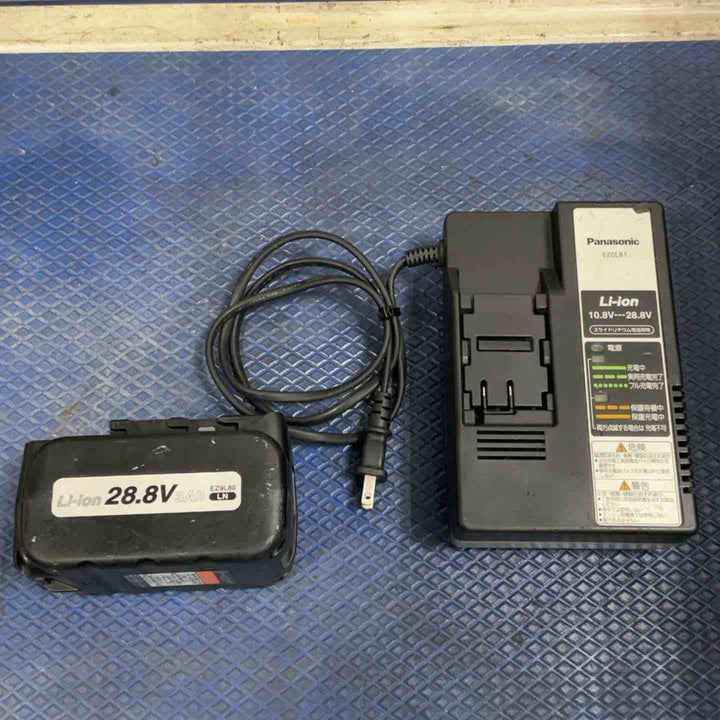 ◇パナソニック(Panasonic) コードレスハンマドリル EZ7880LN2S-B 28.8V【草加店】