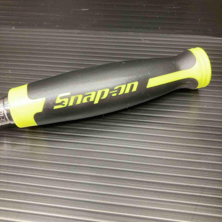 ▲スナップオン3/8ソフトグリップフレックスラチェットFHF100HV (イエロー)【川越店】