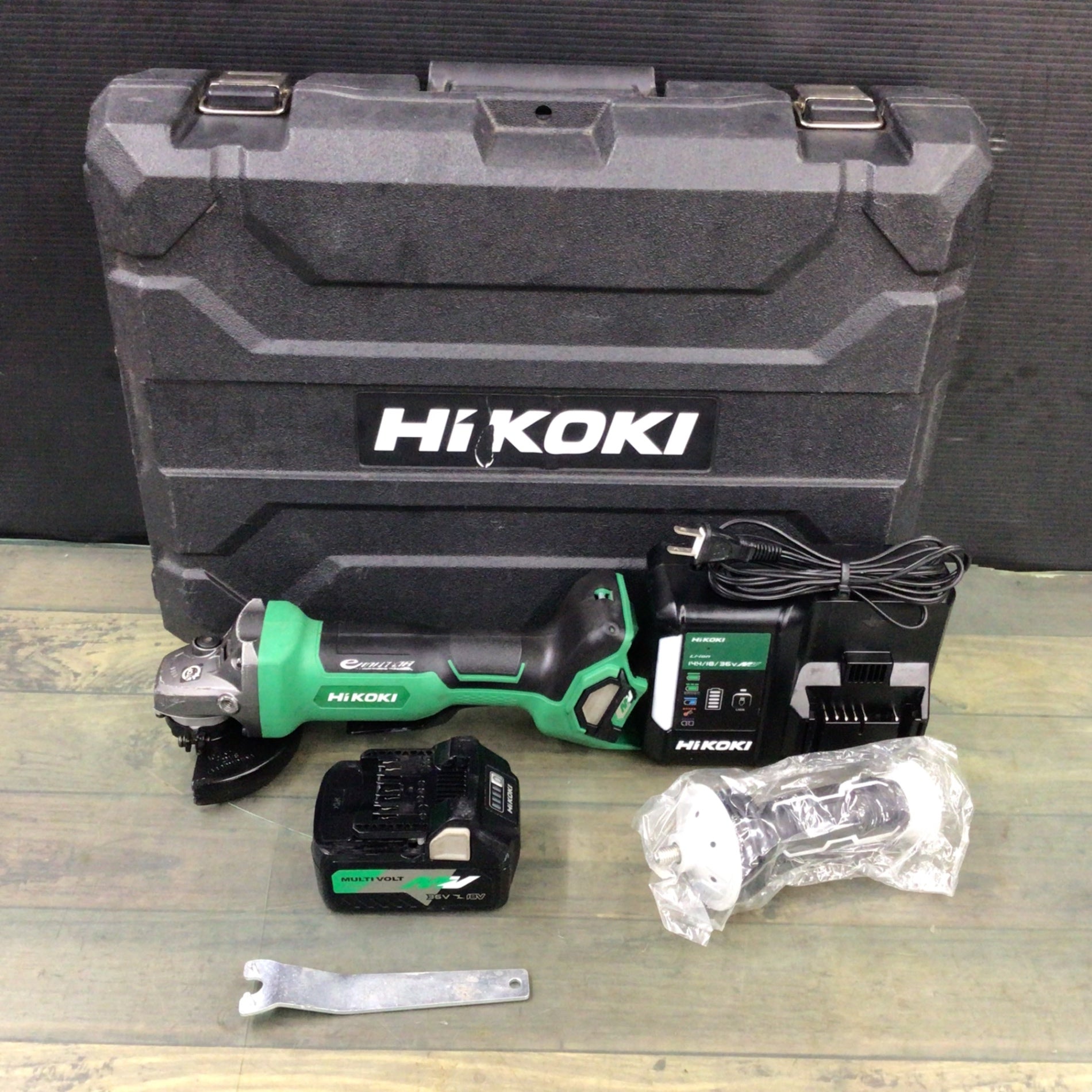 ハイコーキ(HIKOKI) G3610DB 100mm コードレスディスクグラインダー