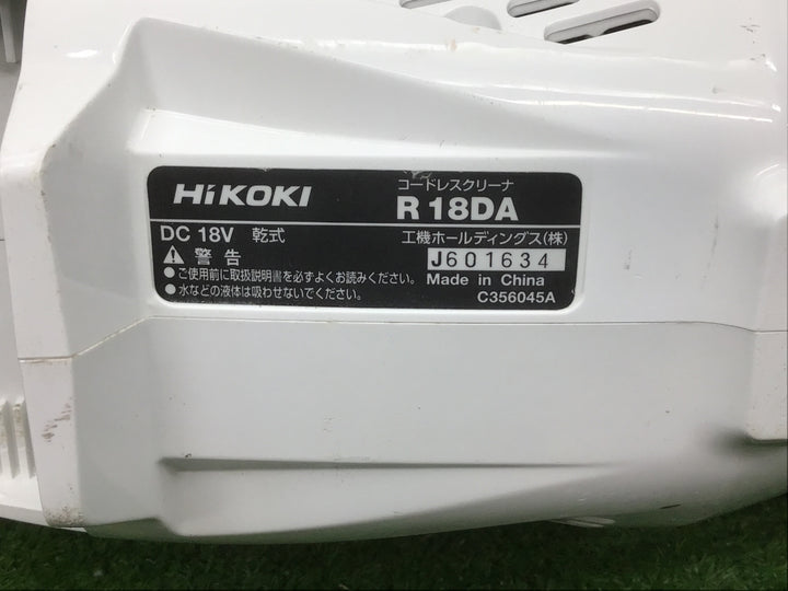 ◇ハイコーキHIKOKI 日立工機 18vコードレスクリーナ R18DA(NN)【富山店】●M