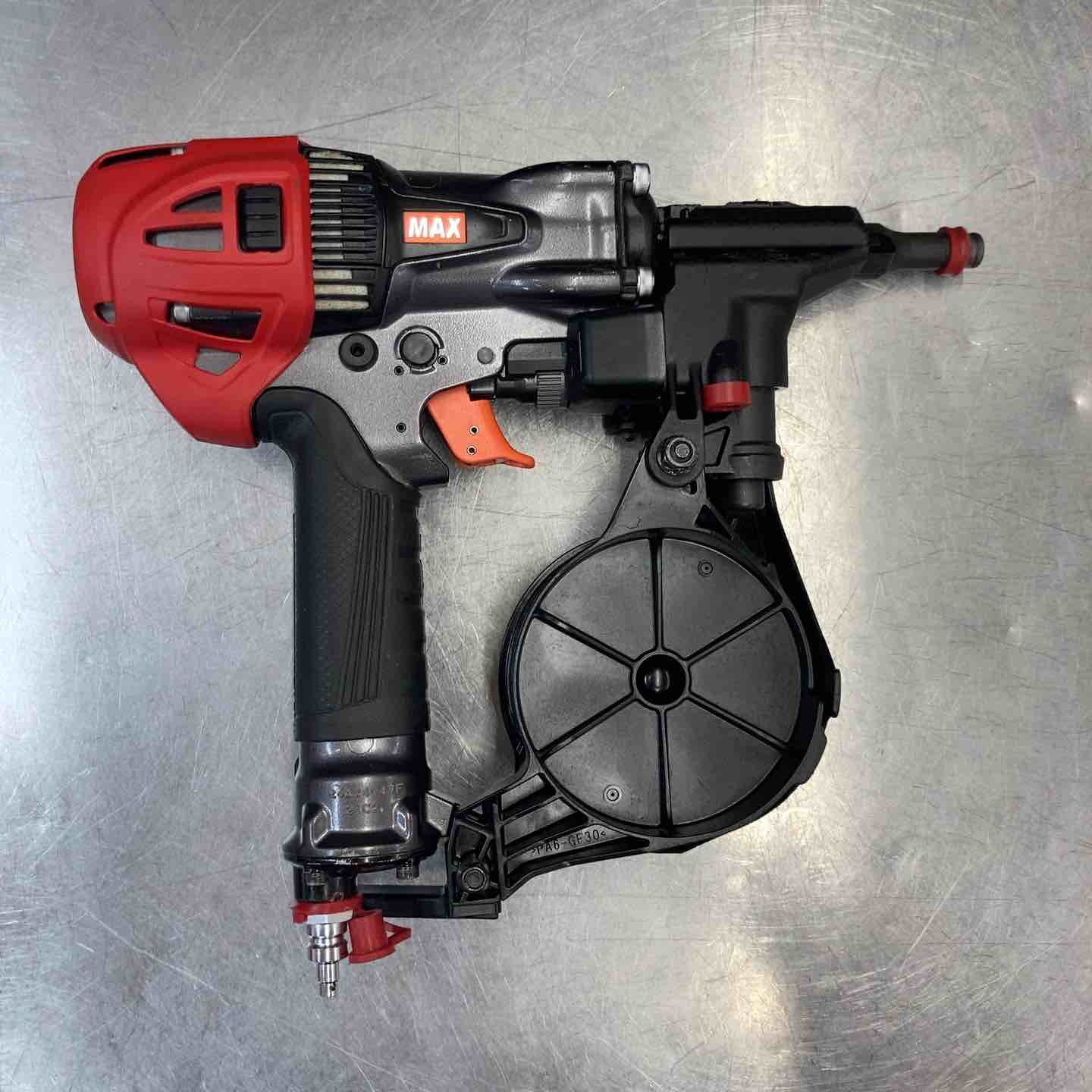 MAX マックス ブラットネイラ 高圧 中古品 マックス（MAX） 高圧釘打機 スーパーネイラ HN-25C2 鋼製(ランナー