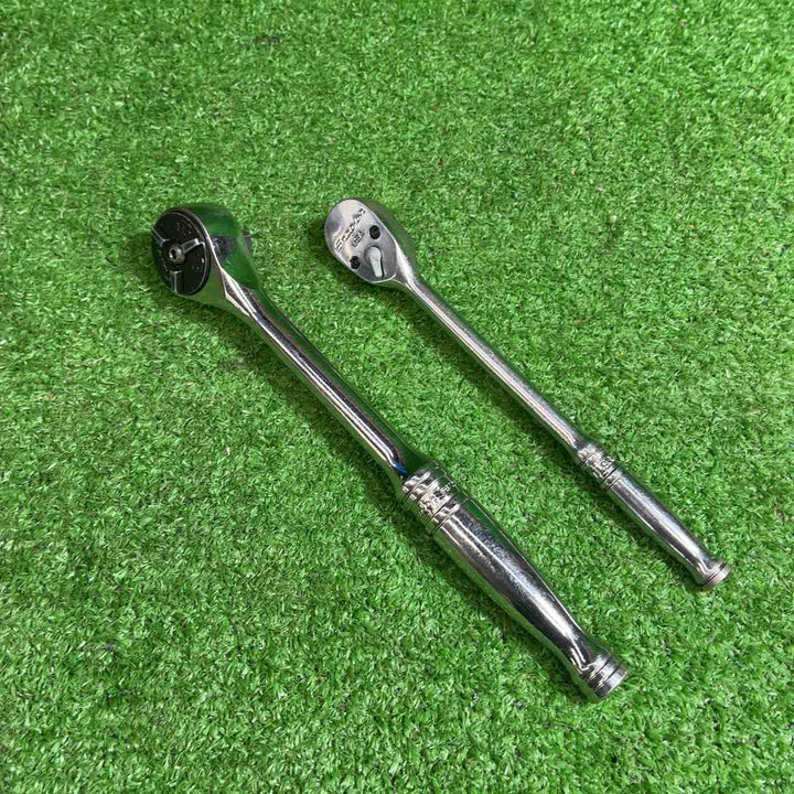 Snap-on スナップオン 3/8 丸型 ラチェットハンドル F872、1/4 ラチェットハンドル TL936【藤沢店】