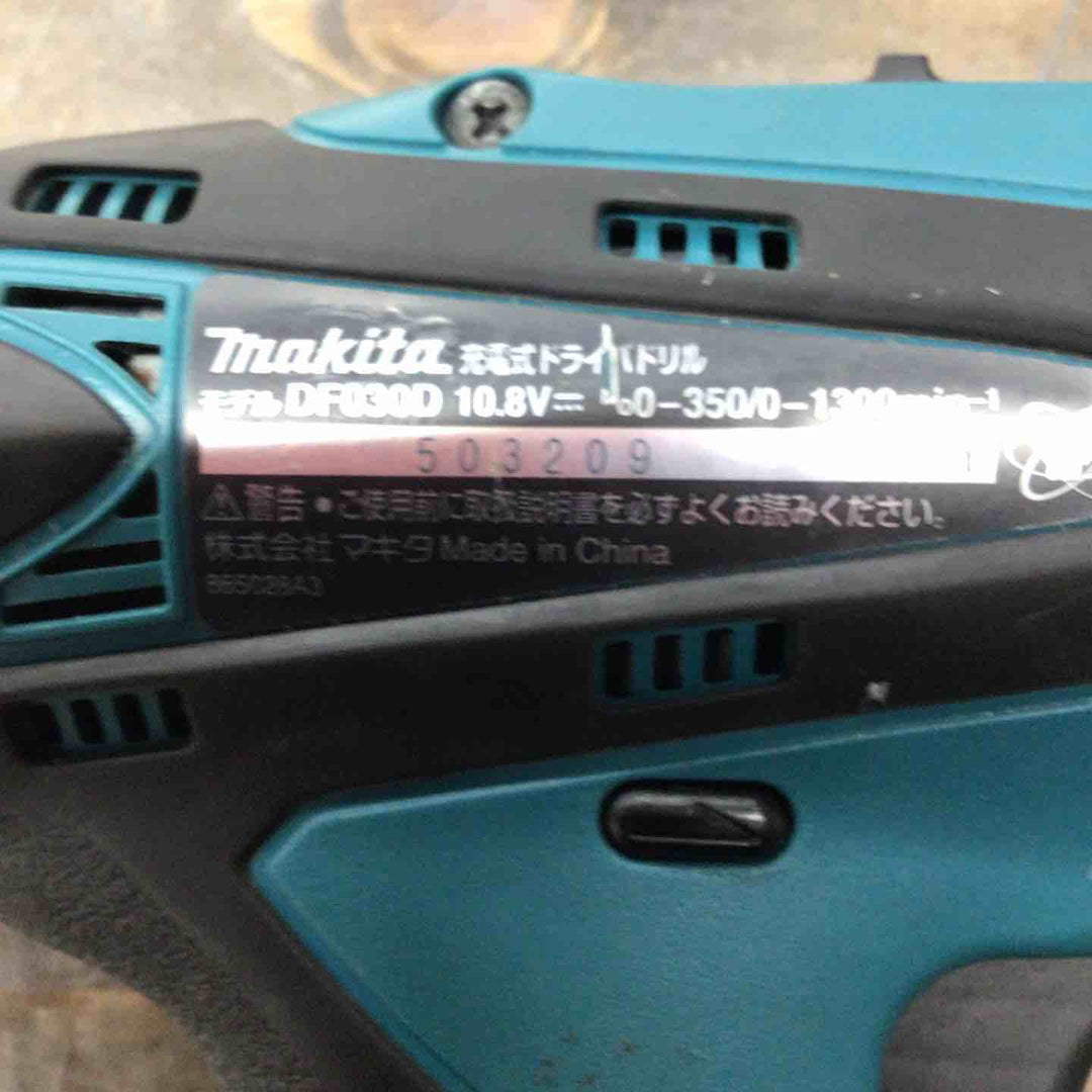 ☆マキタ(makita) コードレスドリルドライバー DF030DWX【戸田店】