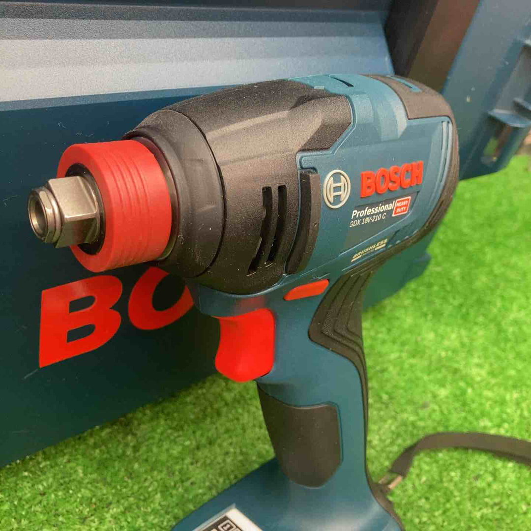 ◇Bosch Professional(ボッシュ)18V コードレスインパクトドライバー (5.0Ahバッテリーx2個･充電器･ベルトフック・キャリングケース付) GDX18V-210C【川越店】