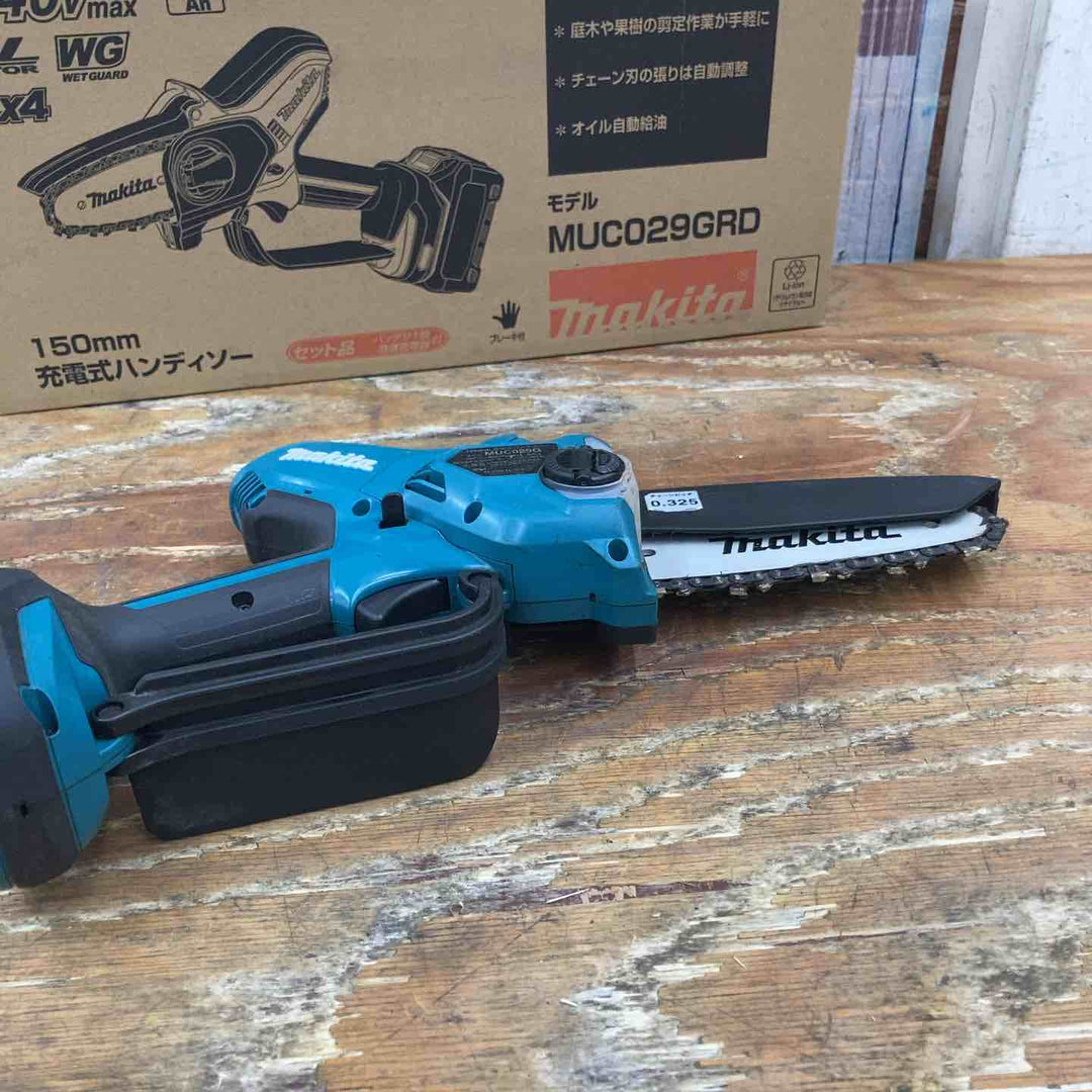 ★マキタ(makita) コードレスチェンソー MUC029GRD【柏店】