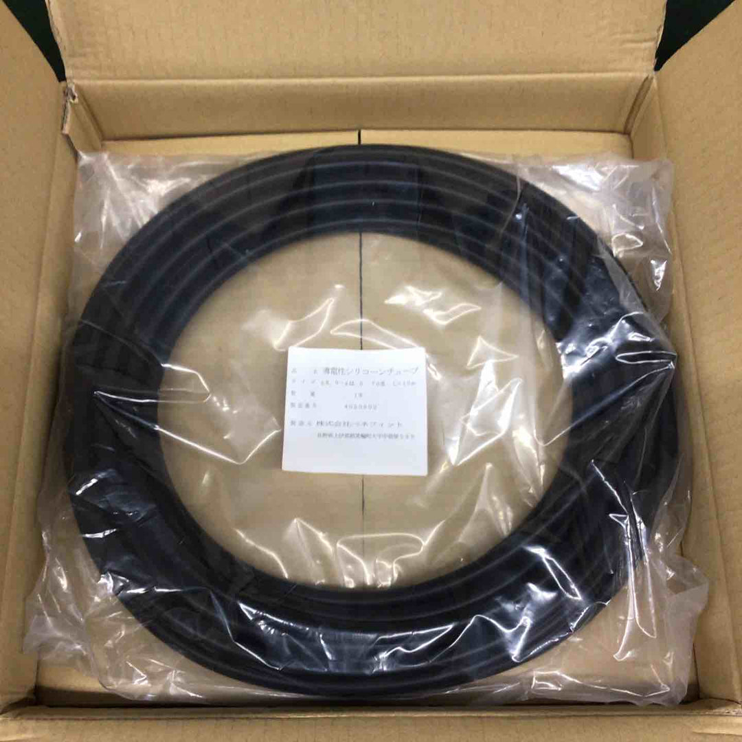 【未使用品】 SIBATA 導電性シリコンチューブ 8.0φｘ12.0 70度　Ｌ＝10ｍ【戸田店】