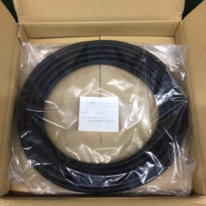 【未使用品】 SIBATA 導電性シリコンチューブ 8.0φｘ12.0 70度　Ｌ＝10ｍ【戸田店】